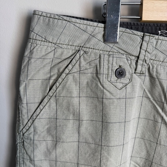 Gotcha Men's 40 Chino Walking Shorts Lightweight‎ Greenish-Gray Festival Beach - Picture 4 of 14